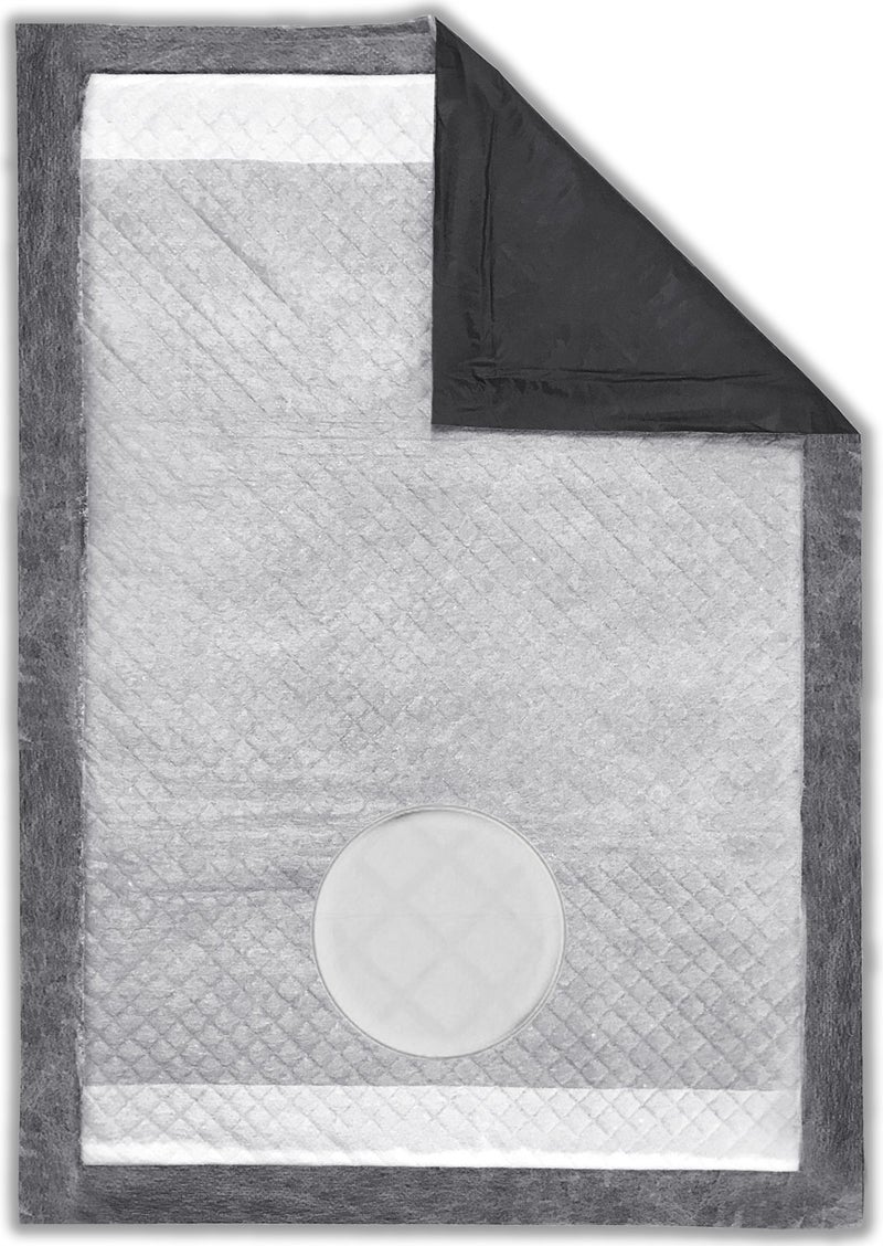 Peritas Paw Inspired Cat Pads, Generic Refills for Tidy Cats Breeze Litter Box System, Disposable Kitty Litter Liners for Easy Cleaning, Super Absorbent Pee Pads, 16.9 x 11.4 Inch (Carbon, 20 Count) - Image 4